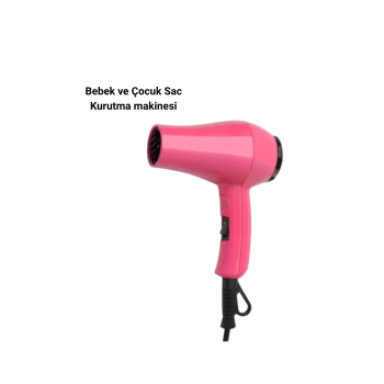 Çocuklara Özel Mini Fön Makinesi