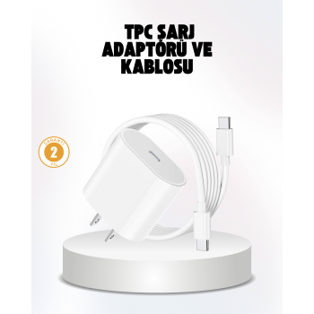 iPhone ve iPad Uyumlu 20W Güvenli USB-C Hızlı Şarj Adaptörü