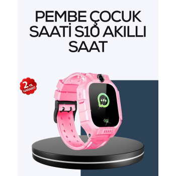 S10 Akıllı Çocuk Saati Çift Yönlü Konuşma ve SOS Fonksiyonu