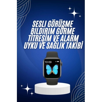 Arama Cevaplayabilen Akıllı Saat Bluetooth Bağlantılı Sosyal Medya Girişli
