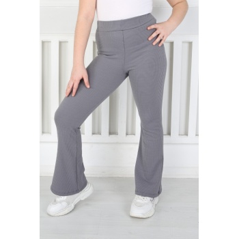 İspanyol Paça Birinci Kalite Fitilli Kumaş Antarsit Kız Çocuk Günlük Tayt