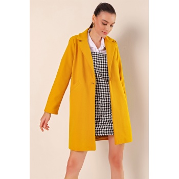 9085 Kaşe Kaban - Sarı