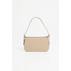 010172 Düz Baget Omuz Çantası - Bej
