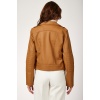 1025 Biker Ceket - Camel