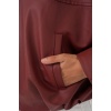 Kadın Oversize Deri Ceket 1055 - Kiremit