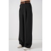 Kadın Yüksek Bel Palazzo Pantolon 30051 - Siyah