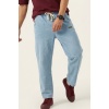 Erkek Rahat Kesim Baggy Jean Pantolon 30073 - Mavi