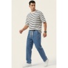 Erkek Rahat Kesim Baggy Jean Pantolon 30073 - Lacivert