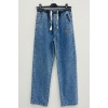 Erkek Rahat Kesim Baggy Jean Pantolon 30073 - Lacivert