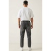 Erkek Rahat Kesim Baggy Jean Pantolon 30073 - Antrasit