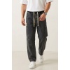Erkek Rahat Kesim Baggy Jean Pantolon 30074 - Antrasit