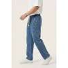 Erkek Rahat Kesim Baggy Jean Pantolon 30074 - İndigo