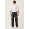 Erkek Rahat Kesim Baggy Jean Pantolon 30075 - Siyah