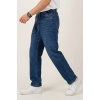 Erkek Rahat Kesim Baggy Jean Pantolon 30075 - Lacivert