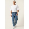 Erkek Rahat Kesim Baggy Jean Pantolon 30075 - İndigo