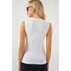 Kadın Kolsuz Body 4347 - Beyaz
