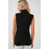 Kadın Kolsuz Body 4348 - Siyah