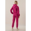 55397 Baskılı Eşofman Takımı - Fuşya
