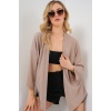5862 Örme Kimono - Bej