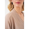 5862 Örme Kimono - Bej