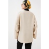 Keten Tesettür Kimono 5968 - Krem