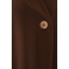 Kadın Kısa Kol Oversize Kimono 5969 - Kahverengi