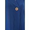 Kadın Kısa Kol Oversize Kimono 5969 - İndigo