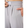 6612 Yüksek Bel Kumaş Pantolon - Gri
