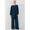 Ayrobin Tunik Pantolon Alt Üst Takım 6712 - Petrol