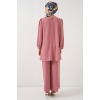 Ayrobin Tunik Pantolon Alt Üst Takım 6712 - Pembe
