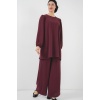 Ayrobin Tunik Pantolon Alt Üst Takım 6712 - Y.Bordo