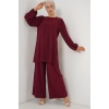 Ayrobin Tunik Pantolon Alt Üst Takım 6712 - Y.Bordo