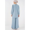 Ayrobin Tunik Pantolon Alt Üst Takım 6712 - Açık Mavi