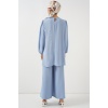 Ayrobin Tunik Pantolon Alt Üst Takım 6712 - Açık Mavi
