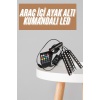 12Lİ Şerit Led Işık RGB Sese ve Müziğe Duyarlı Araç İçi Ayak Altı