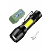 Led Lamba El Feneri Küçük Taşınabilir USB Şarjlı Acil Durum Lambası