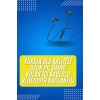 Bluetooth Bağlantılı Kablolu Mıknatıslı Sport Kulaklık