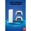 3D Çift Oyun Kollu 4K HD Ekran Nostaljik 20.000 Oyunlu Beyaz Game Box