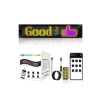 Led Matrix Bluetooth Bağlantılı Araç Camına Uygun Pixsel Görünümlü 16X96