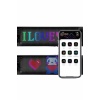 Led Matrix Bluetooth Bağlantılı Araç Camına Uygun Pixsel Görünümlü 16X96