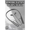 Boyun Bantlı Bluetooth Kulaklık Yüksek Ses Kaliteli 100 Saat Kulaklık