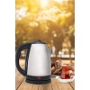 Kettle C F Tipi 220-240V Paslanmaz Çelik Elektrik Kablolu Otomatik Kapanma