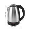 Kettle Su Isıtıcı C F Priz Uyumlu 220 - 240 V Paslanmaz Çelik Kablolu
