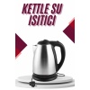 Çelik Su Isıtıcı Kettle Dayanıklı Paslanmaz Çelik Uzun Ömürlü