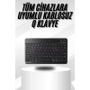 Kablosuz Bluetooth Bağlantılı Taşınabilir Q Klavye Tüm Cihazlara Uyumlu