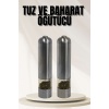 Işıklı Otomatik Tuz ve Karabiber Öğütücü Baharat Öğütücü