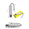 Usb Type-c Hub Dönüştürücü Çevirici Çoklayıcı Macbook Çevirici 8 Portlu