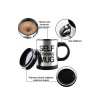 Karıştırıcı Özellikli Mikser Kupa Bardak Kompakt Taşınabilir Mug