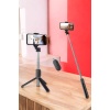 Kumandalı Tripod Telefon Tutucu Selfie Çubuğu 360 Derece Dönebilen