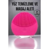 Profesyonel Yüz Temizleme Masaj Aleti Su Geçirmez, Kablosuz Şarj Özellikli Kolay Temizlenebilir